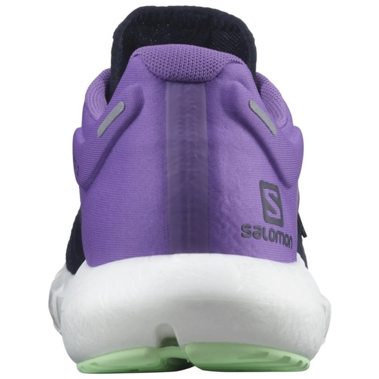 Navy / Purple Salomon Predict 2 Men's Running Shoes | PH 13028W